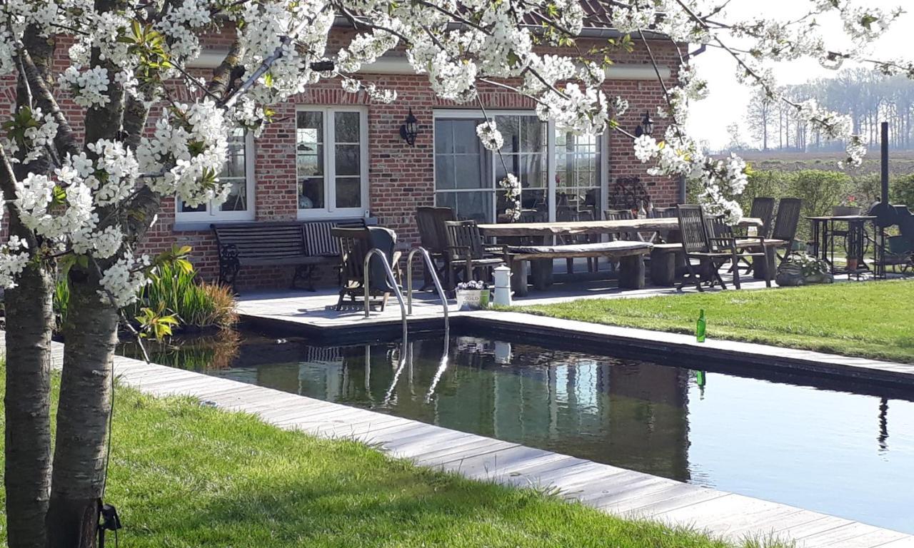 B & B Victors Hof, Met Zwemvijver In Landelijke Setting Lievegem Extérieur photo
